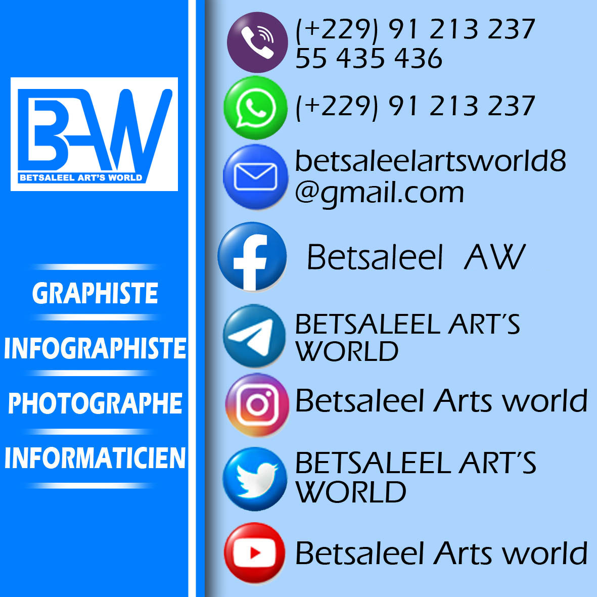 BETSALEEL ART'S WORLD